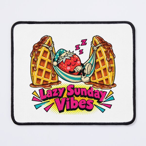 Item preview, Sunday Vibes Strawberry Waffle Morning Lover designed and sold by chattsuede.