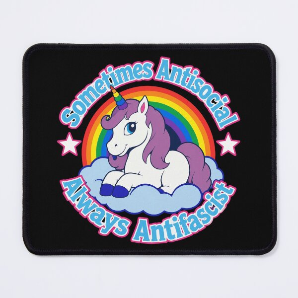 Item preview, Always Antifascist Unicorn designed and sold by Dawn032Wendy.