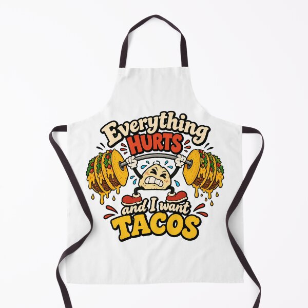 Item preview, Taco Workout Cartoon Struggle Lift Gym Enthusiast designed and sold by chattsuede.