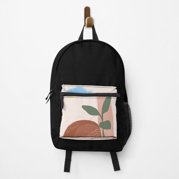 Item preview, Minimalist Abstract Landscape Botanical Wall Art designed and sold by Surabhi Chandak.