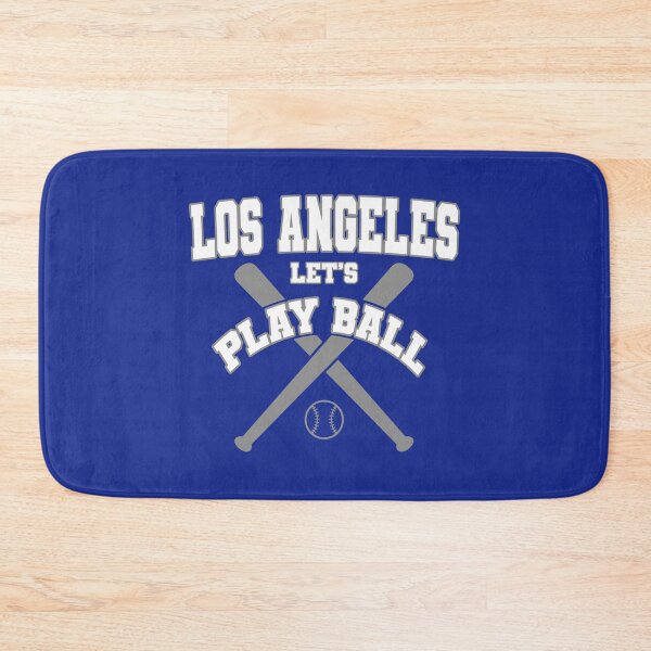 Item preview, Los Angeles Baseball Let's Playball Cross Bats designed and sold by MASMUS27.