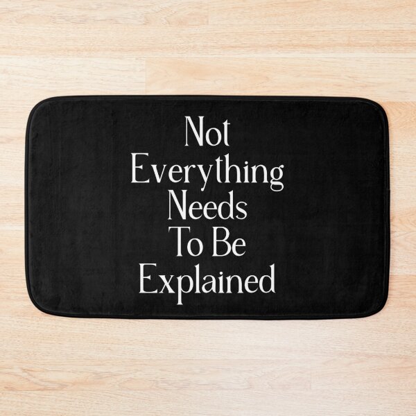 Item preview, Quiet Confidence Quote | Not Everything Needs To Be Explained | Privacy & Personal Boundaries Gift designed and sold by stylishdzign.