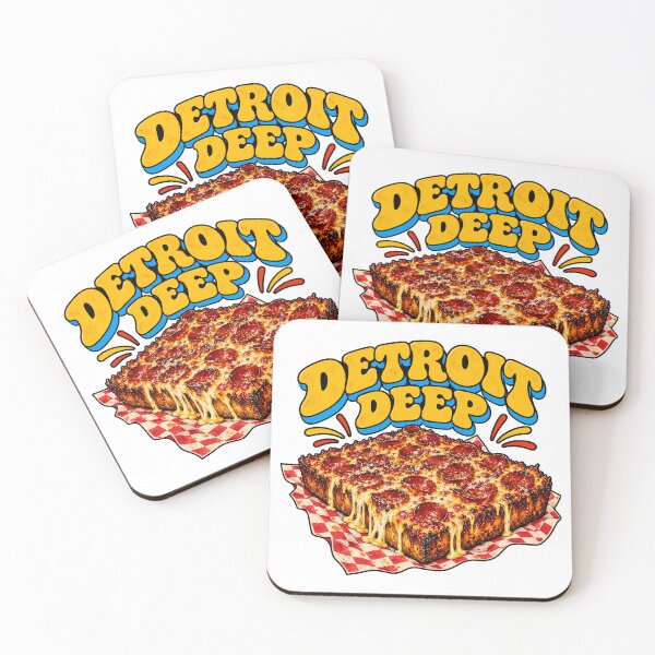 Item preview, Detroit Pizza Deep Dish Melting Foodie Enthusiast designed and sold by chattsuede.