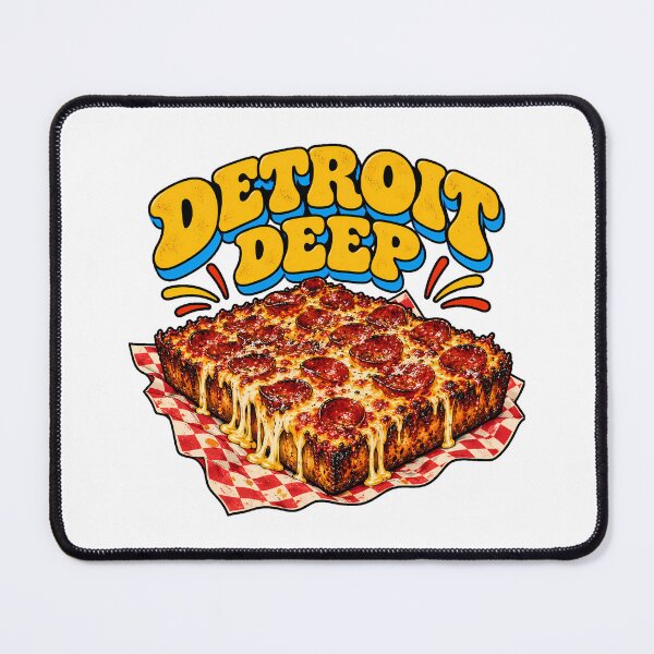 Item preview, Detroit Pizza Deep Dish Melting Foodie Enthusiast designed and sold by chattsuede.