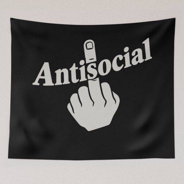 Item preview, Antisocial Middle Finger designed and sold by Dawn032Wendy.