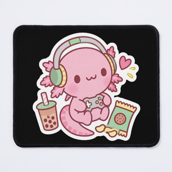 Item preview, Pink Axolotl Gamer designed and sold by ClaireCum.