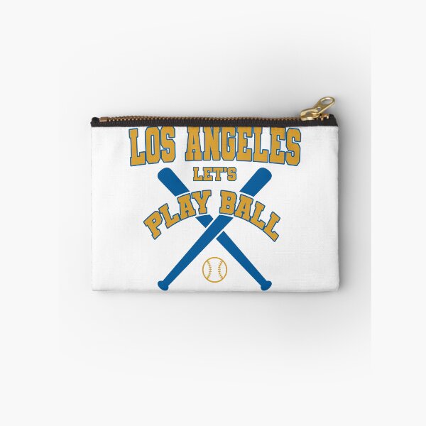 Item preview, Retro Los Angeles Baseball Lets Playball Crossed Bats designed and sold by MASMUS27.