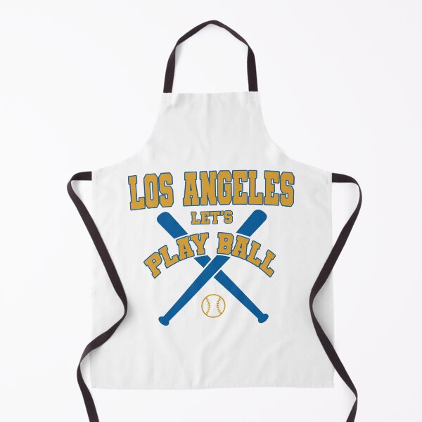 Item preview, Retro Los Angeles Baseball Lets Playball Crossed Bats designed and sold by MASMUS27.
