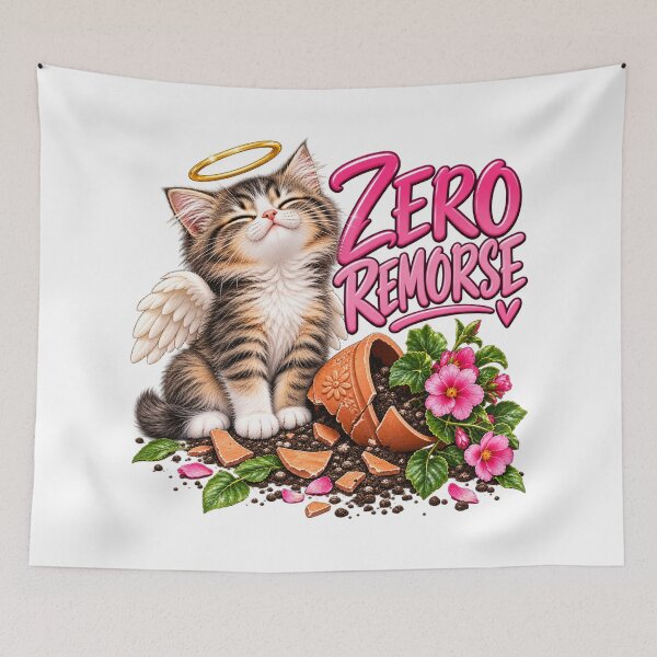 Item preview, Zero Remorse Angel Kitten designed and sold by J-CCreations.