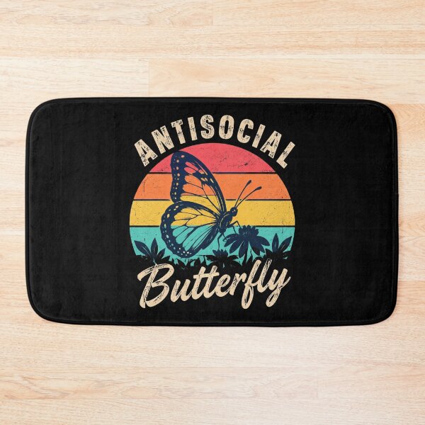 Item preview, Antisocial Butterfly Retro designed and sold by Dawn032Wendy.
