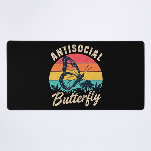 Item preview, Antisocial Butterfly Retro designed and sold by Dawn032Wendy.
