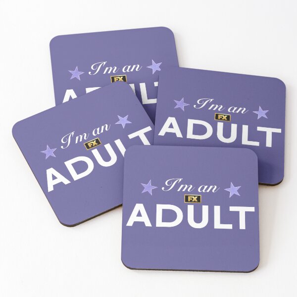 Item preview, I'm an adult with a purple badge designed and sold by rilesweir.