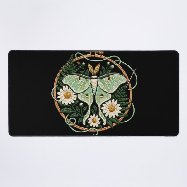 Item preview, Needlepoint Club Floral Animals & Cottagecore Embroidery Art designed and sold by Georain.