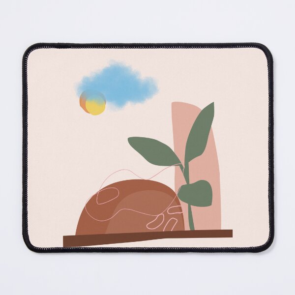 Item preview, Abstract Botanical Landscape Canvas designed and sold by Surabhi Chandak.