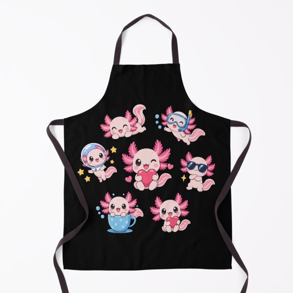 Item preview, Cute Kawaii Axolotls designed and sold by ClaireCum.