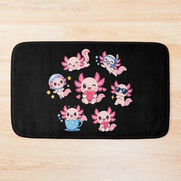 Item preview, Cute Kawaii Axolotls designed and sold by ClaireCum.