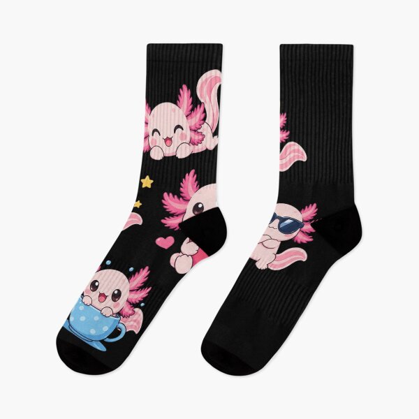 Item preview, Cute Kawaii Axolotls designed and sold by ClaireCum.