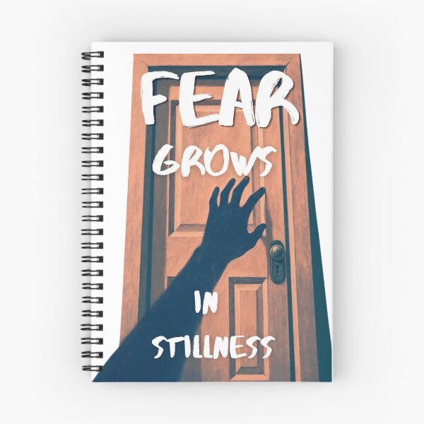 Item preview, “Fear Grows In Stillness” design  designed and sold by hypnoses.