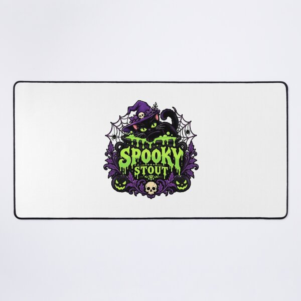Item preview, Spooky Stout Witch Cat Halloween Party designed and sold by chattsuede.