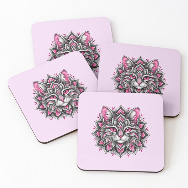 Item preview, Mandala Cat designed and sold by AnnaW1996.