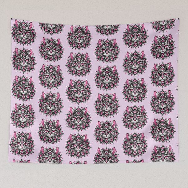Item preview, Mandala Cat designed and sold by AW_Designs.