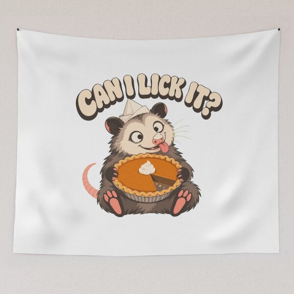 Item preview, Opossum Pie Hungry Chef Thanksgiving designed and sold by chattsuede.