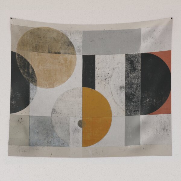 Item preview, Geometric shapes on a wall designed and sold by anytka.