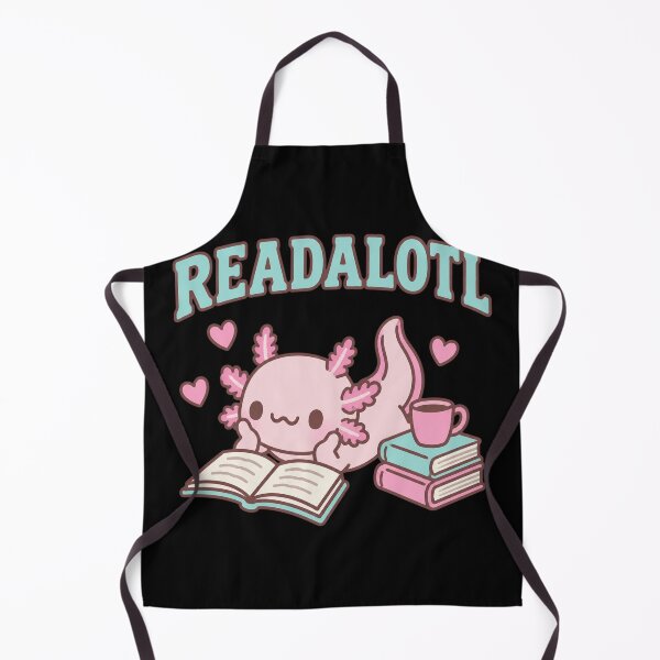 Item preview, Readalotl Cute Axolotl designed and sold by ClaireCum.