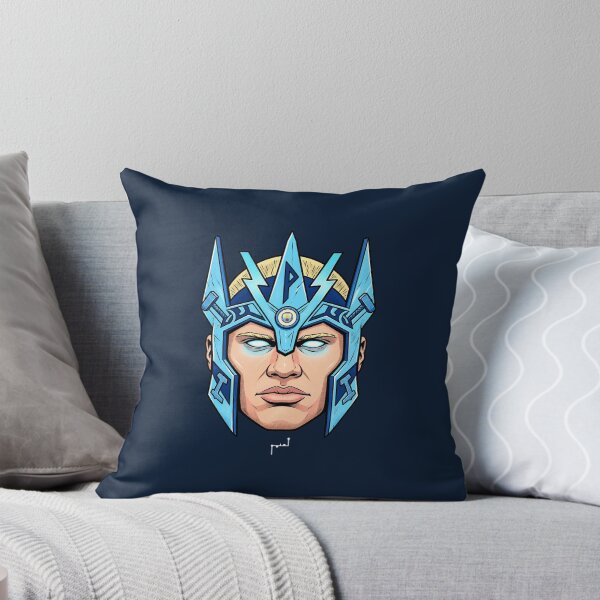 Item preview, Frostborn Cyber Titan – Retro Comic Warrior designed and sold by Musamem  Designs.