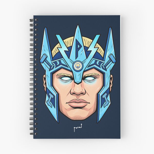 Item preview, Frostborn Cyber Titan – Retro Comic Warrior designed and sold by Musamem  Designs.