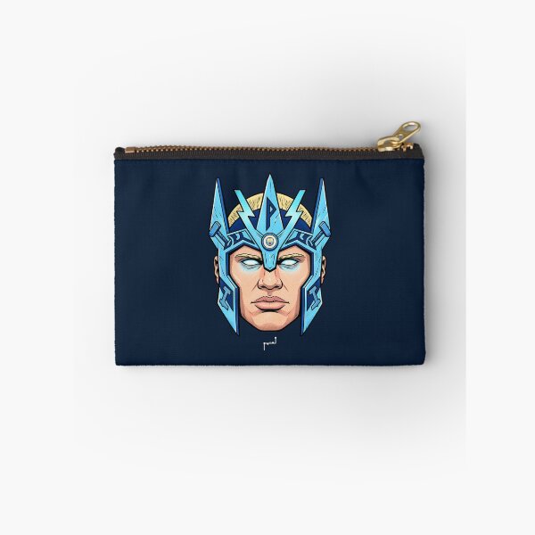 Item preview, Frostborn Cyber Titan – Retro Comic Warrior designed and sold by Musamem  Designs.