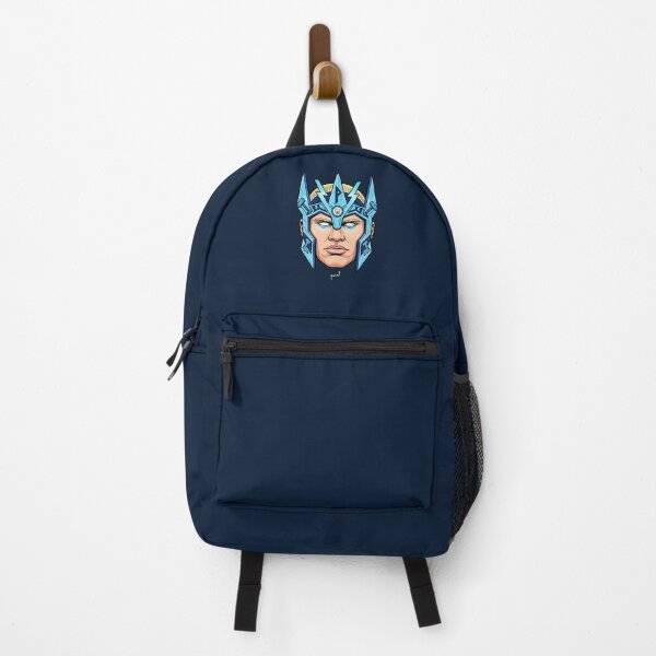 Item preview, Frostborn Cyber Titan – Retro Comic Warrior designed and sold by Musamem  Designs.