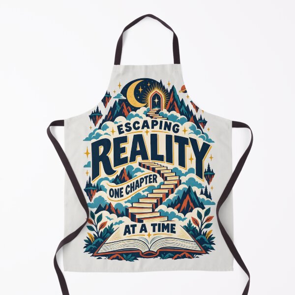 Item preview, Escaping Reality One Chapter At A Time Vintage Book Art designed and sold by MagicTheDog.