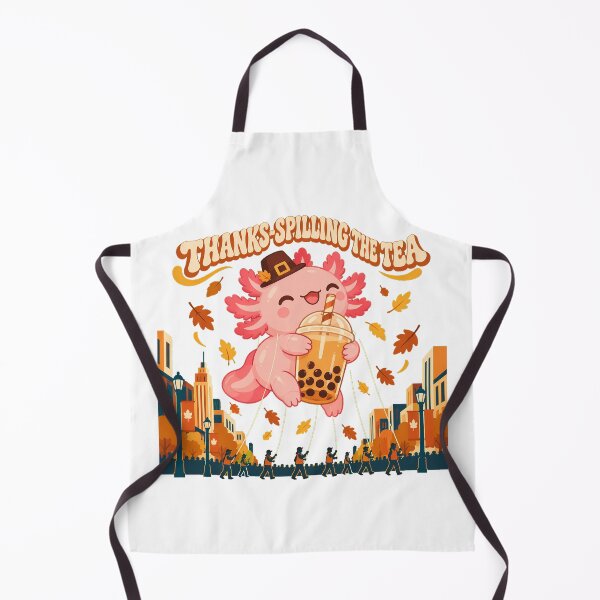 Item preview, Axolotl Tea Parade Balloon Thanksgiving designed and sold by chattsuede.