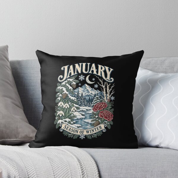 Artikelvorschau, January Winter Botanical entworfen und verkauft von Side Quest Co..