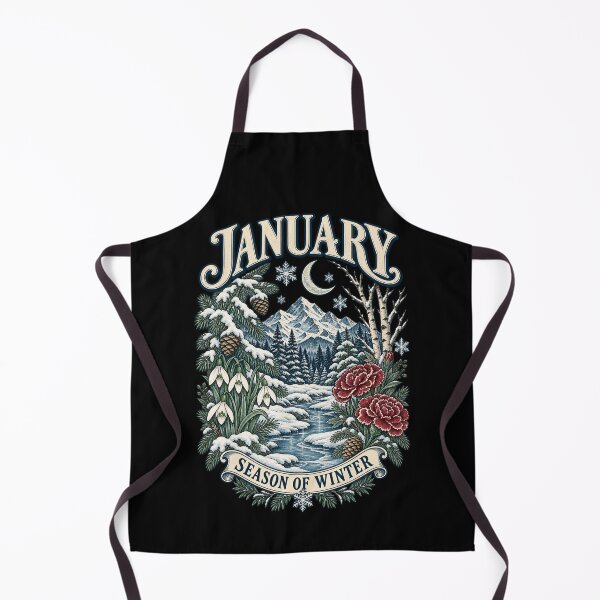 Artikelvorschau, January Winter Botanical entworfen und verkauft von Side Quest Co..