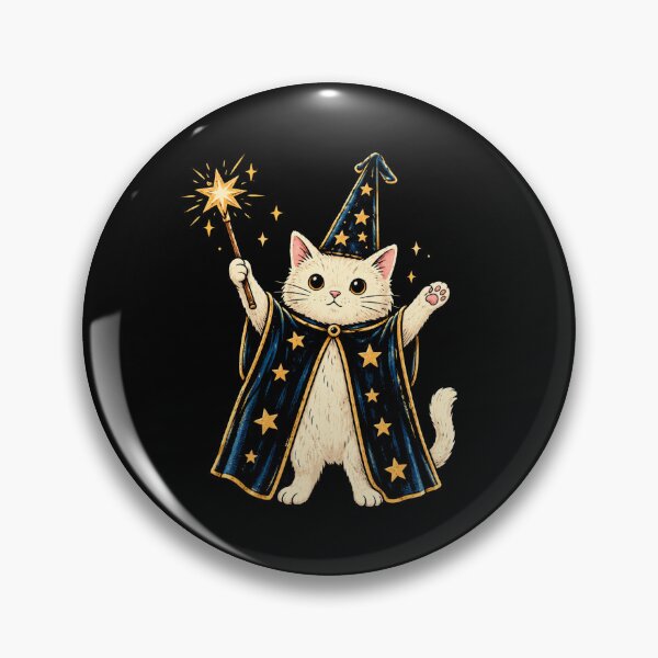 Item preview, Wizard Cat Halloween Pet Lover designed and sold by Moizento.