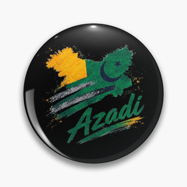Item preview, Azadi Kashmir Flag designed and sold by DebellismyrArts.