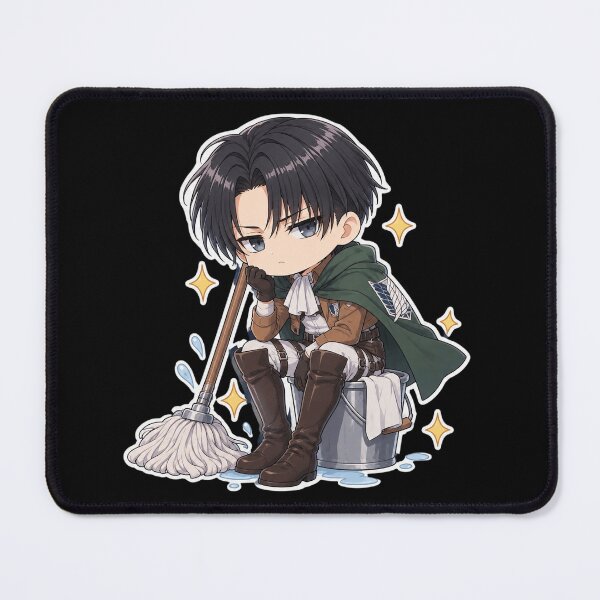 Artikelvorschau, Levi putzt Chibi entworfen und verkauft von desat-nikkas.