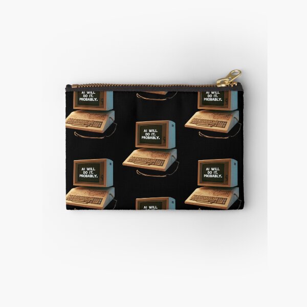 Item preview, AI Will Do It Probably Funny AI Technology Retro designed and sold by DyzioSupply.