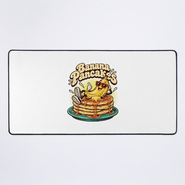 Item preview, Banana Pancake Cartoon Character Chill Breakfast Lover designed and sold by chattsuede.