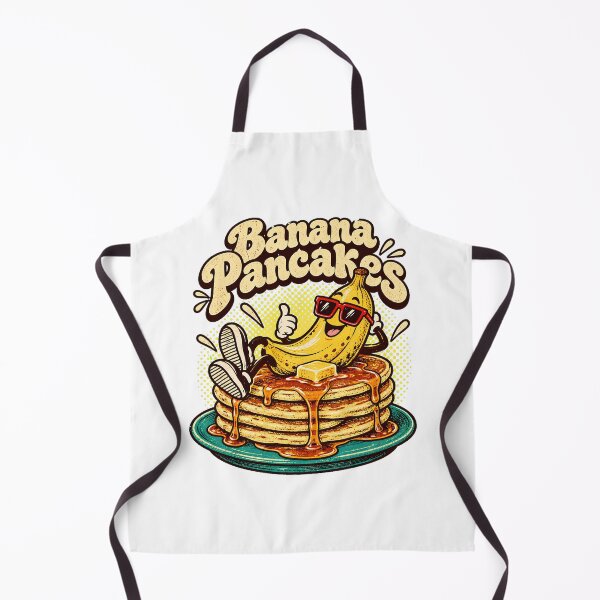 Item preview, Banana Pancake Cartoon Character Chill Breakfast Lover designed and sold by chattsuede.