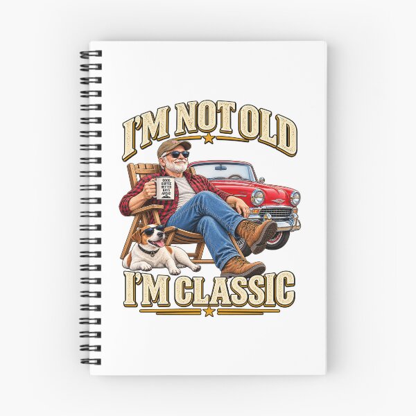 Item preview, I'm Not Old, I'm Classic – Funny Senior designed and sold by JanChryzostom.