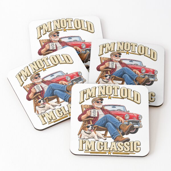 Item preview, I'm Not Old, I'm Classic – Funny Senior designed and sold by JanChryzostom.