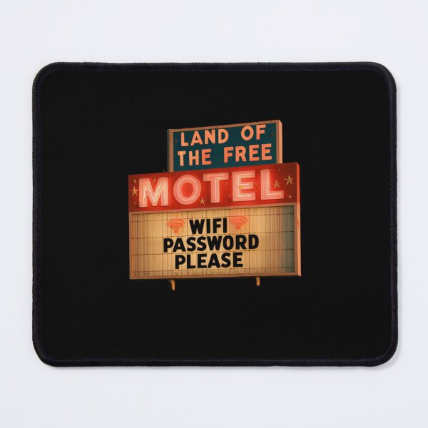 Item preview, Land Of The Free WiFi Password Please Funny America designed and sold by DyzioSupply.