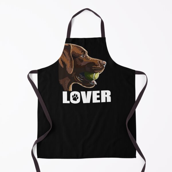 Item preview, Chcoclate Labrador Holding a Tennis Ball designed and sold by Just-Arts-4U.