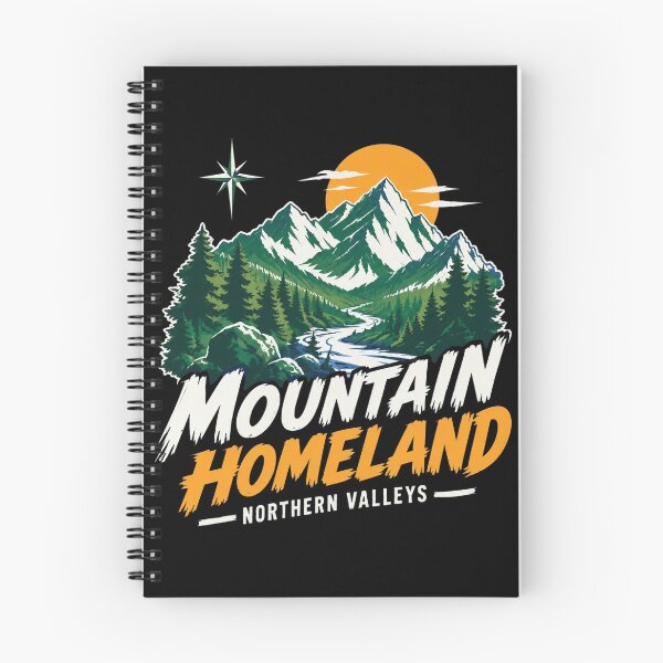 Item preview, Mountain Homeland Valley designed and sold by DebellismyrArts.
