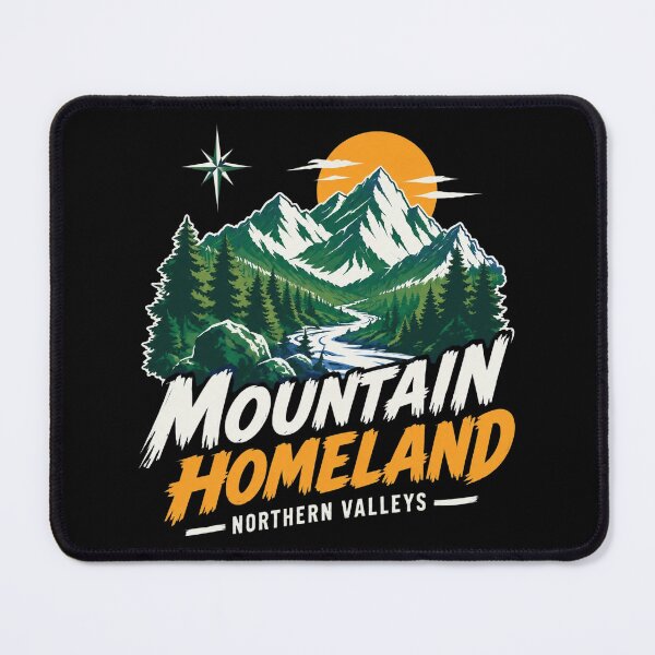 Item preview, Mountain Homeland Valley designed and sold by DebellismyrArts.