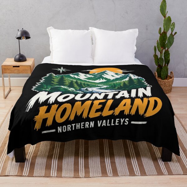 Item preview, Mountain Homeland Valley designed and sold by DebellismyrArts.
