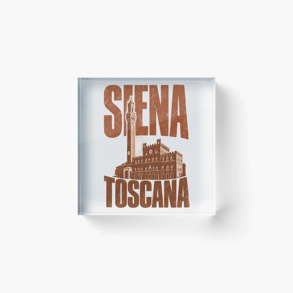 Item preview, Siena Tuscany Italy Torre del Mangia Retro designed and sold by Yellowriversss.